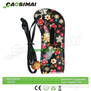 Most Beautiful ecig EGO Lanyard Made of Leather Materials